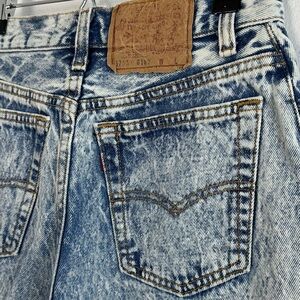 Vintage Levis Cutoff Shorts Size 7 17501-0109
